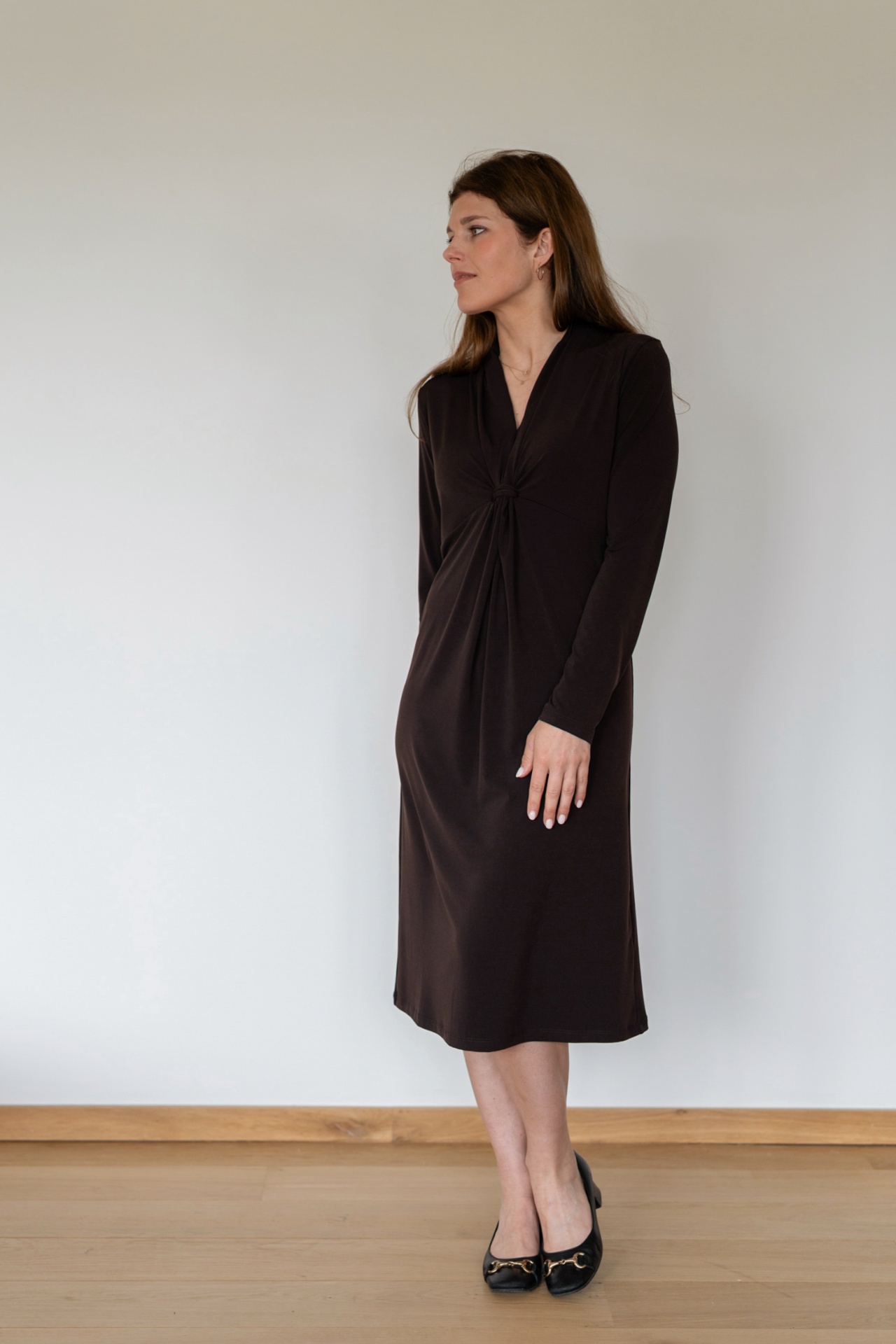 Robe drapée