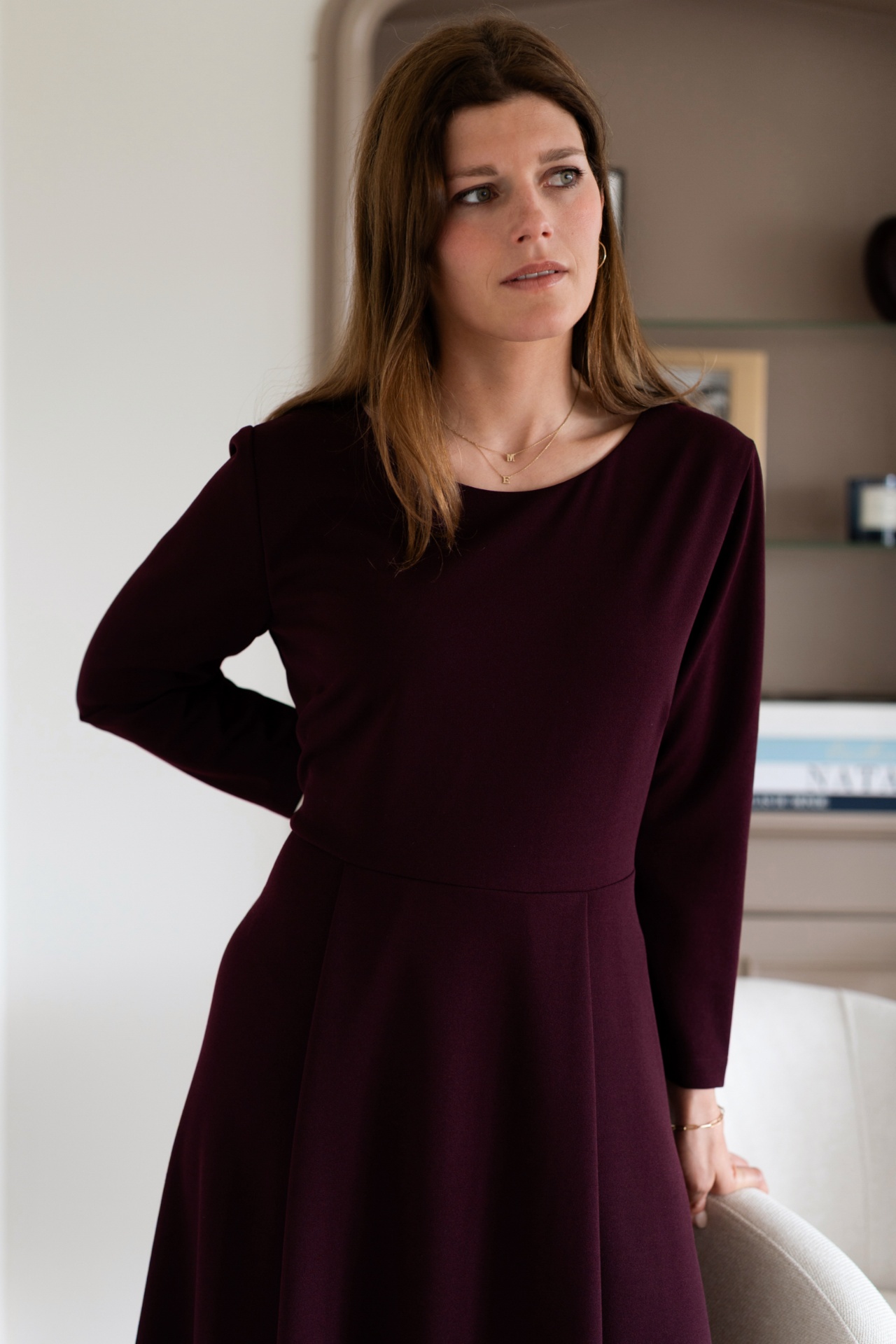 Robe prune profonde